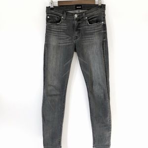 Hudson Charcoal Grey Skinny Jeans